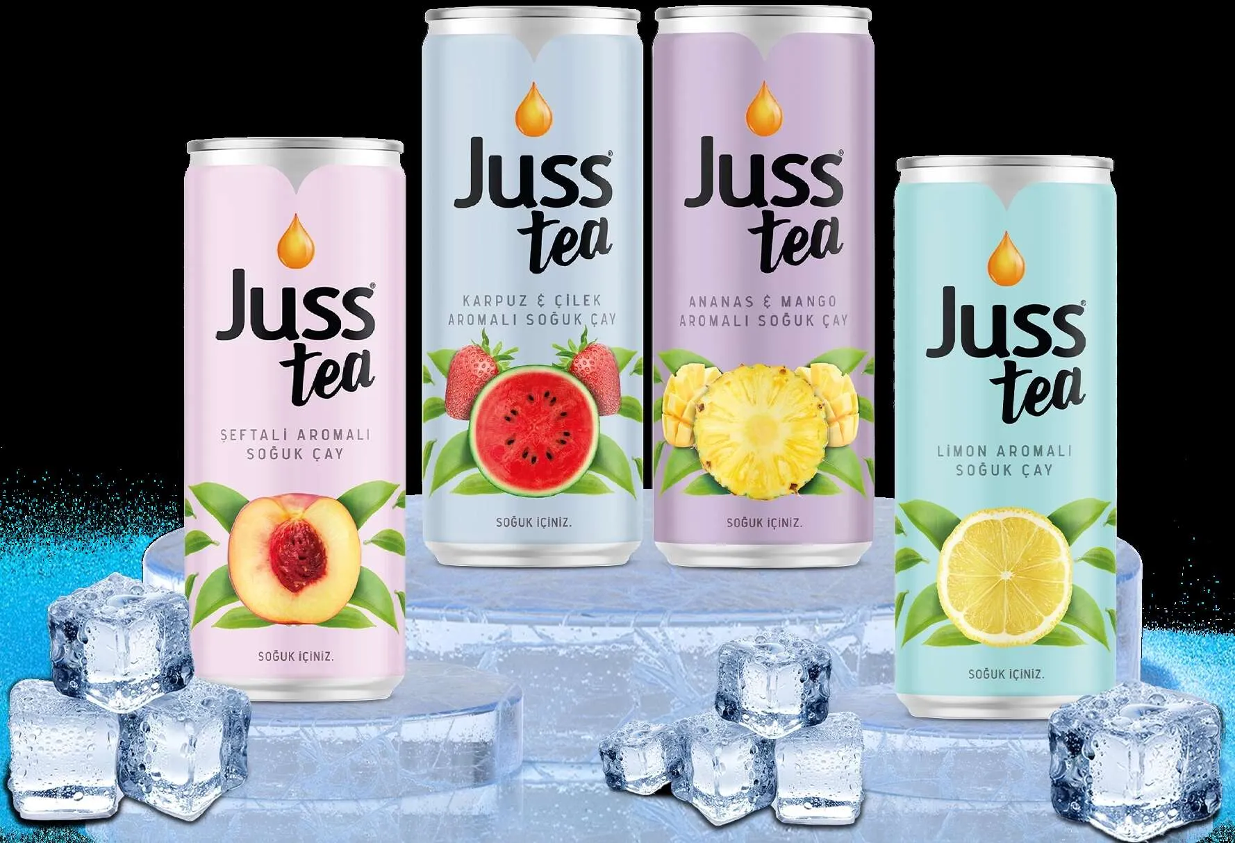 Juss Tea Soğuk Çay Çeşitleri